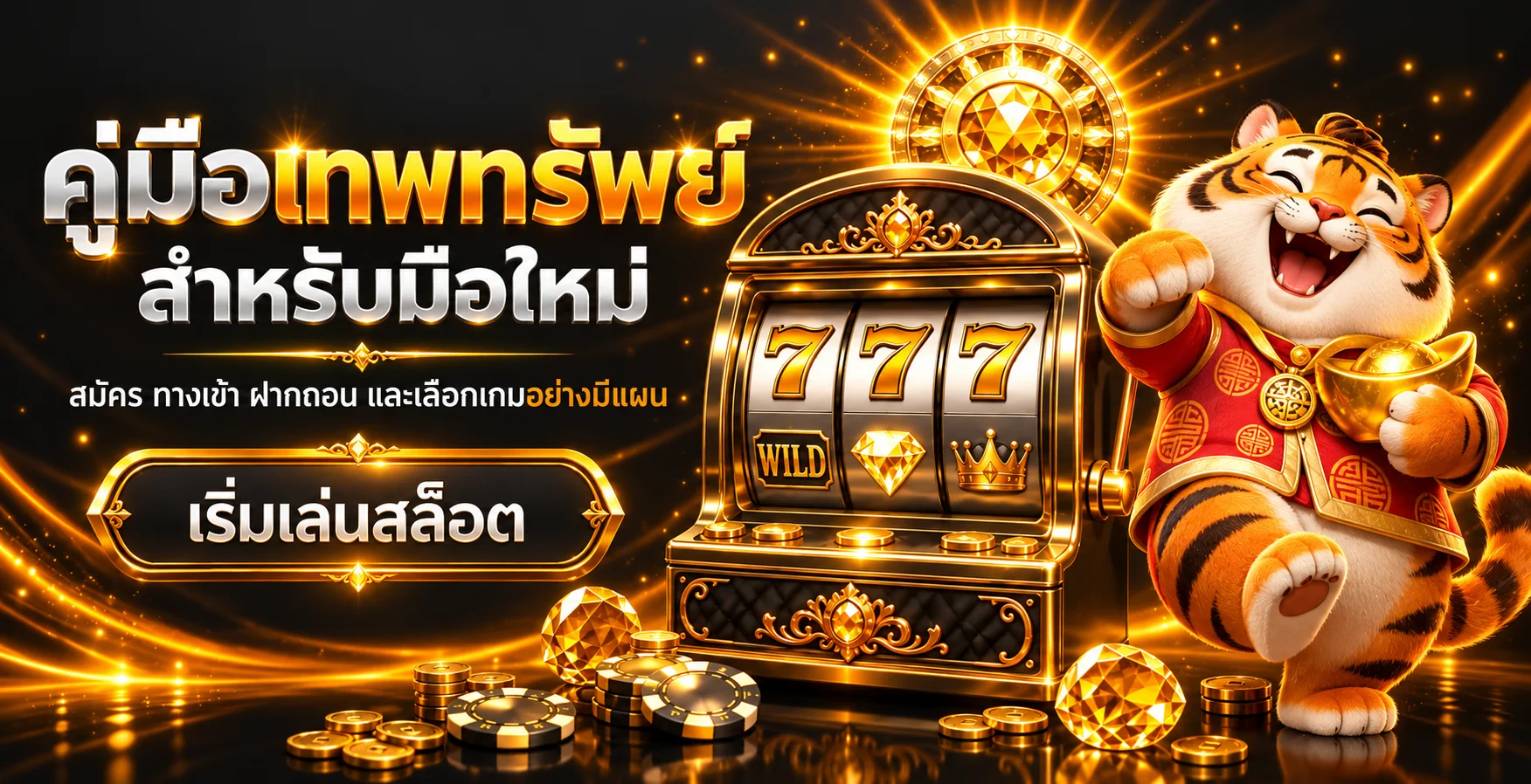 เทพทรัพย์ คู่มือสมัคร ทางเข้า ฝากถอน และเลือกเกม